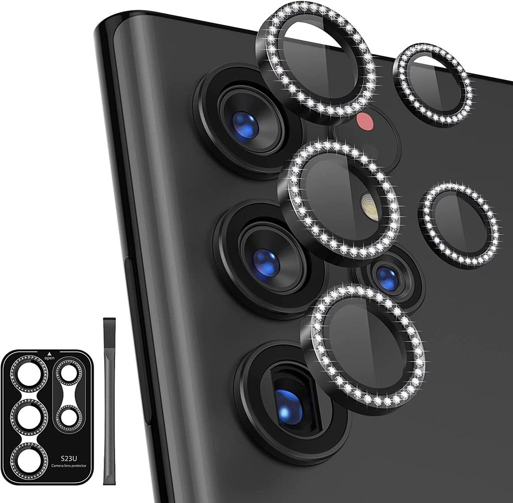 Protector de vidrio para camara lente por lente Samsung s25 ultra