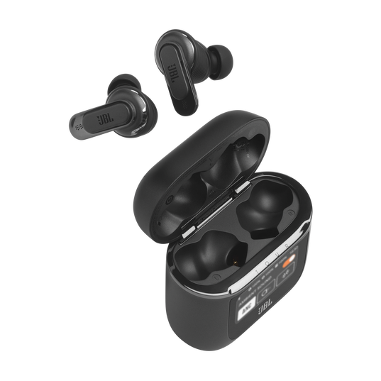 JBL Tour Pro 2 – Audífonos True Wireless Premium con Pantalla Táctil en el Estuche y Cancelación Activa de Ruido hasta 40h