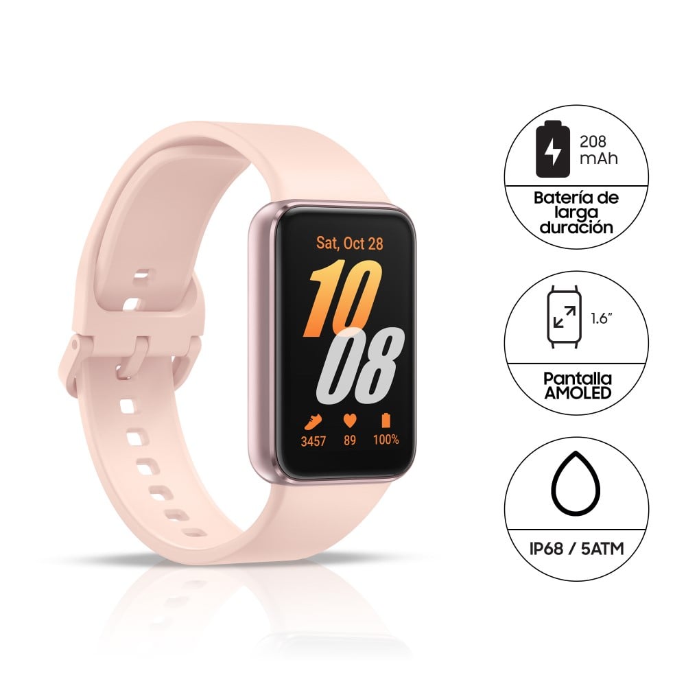 Samsung Galaxy Fit 3 | Smartband Fitness con Pantalla AMOLED y Monitoreo de Salud 24/7