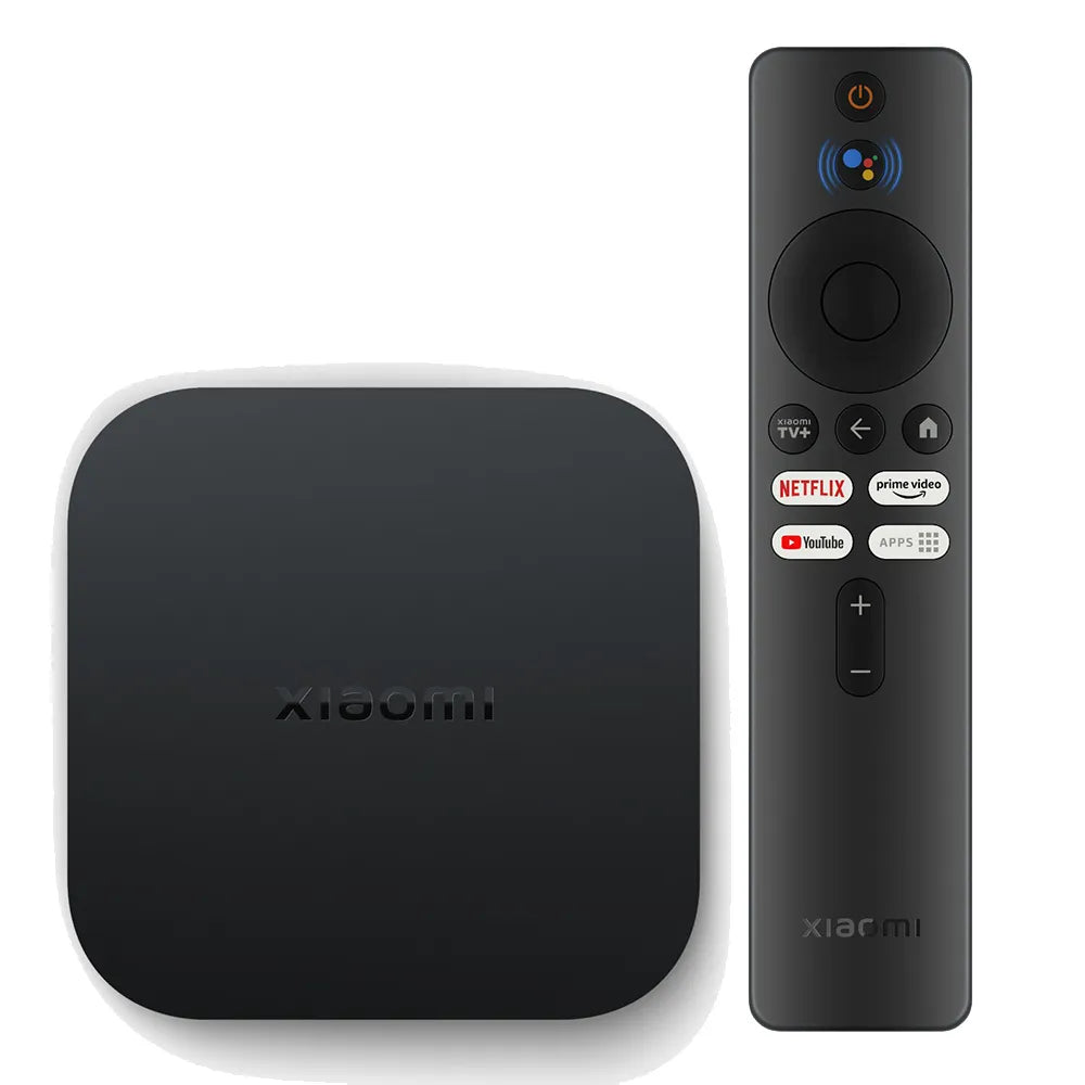 Xiaomi TV Box S 4K Ultra HD | Google TV + Control Remoto Inteligente por vox