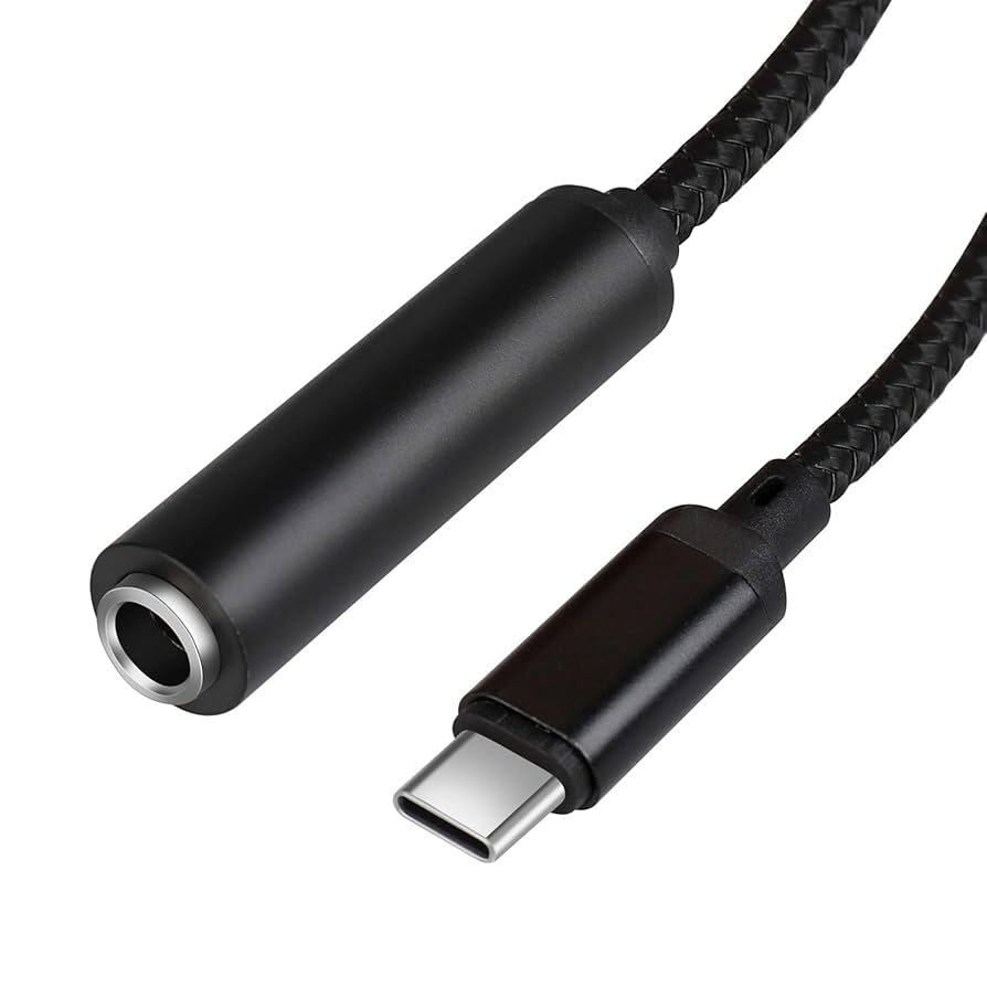 Adaptador LDNIO LS-Y80C USB-C a 3.5mm HiFi Audio para Android y más
