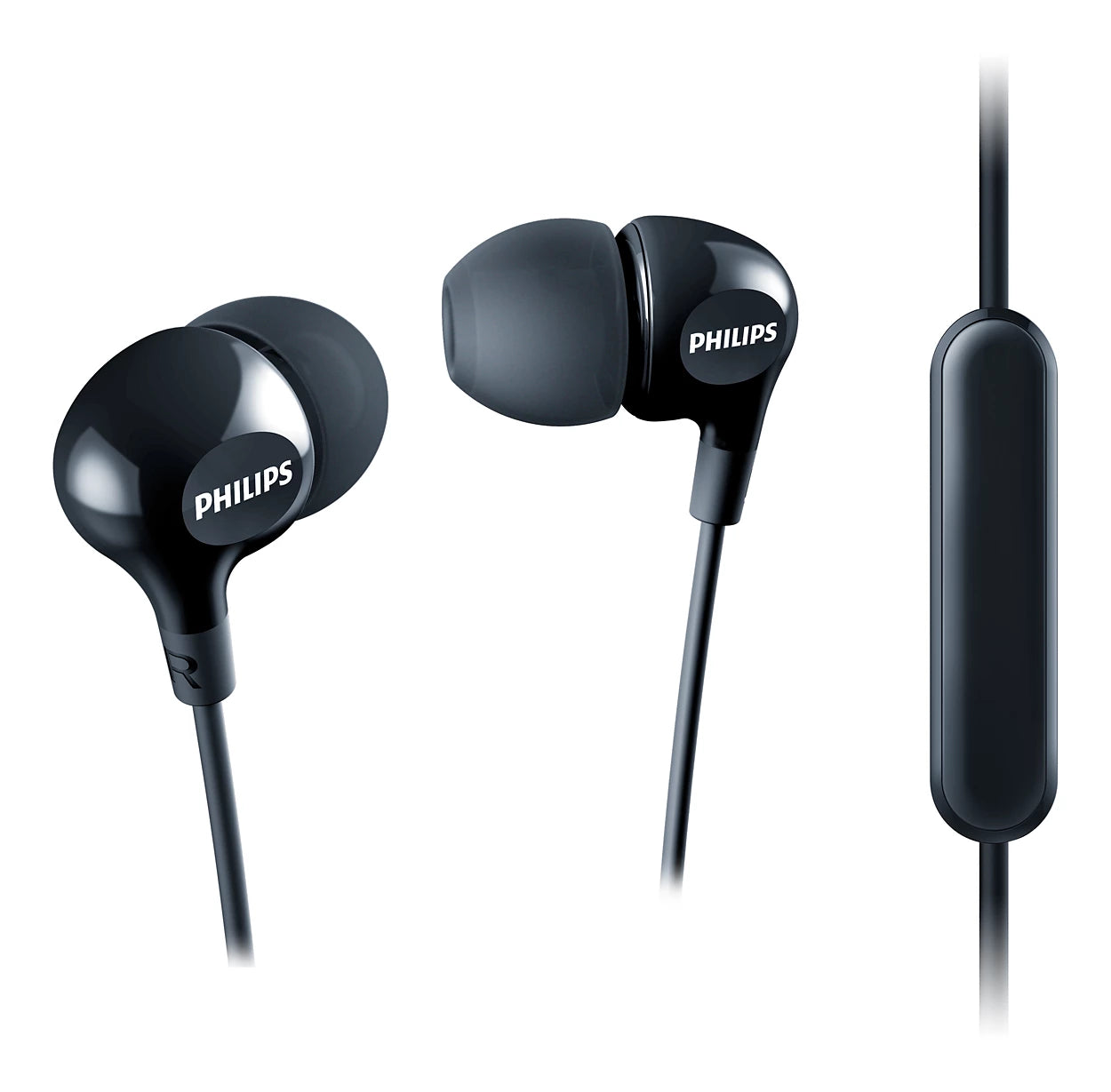 Audífonos Philips SHE3555 jack 3.5 UpBeat con Micrófono – Sonido Potente y Graves Profundos