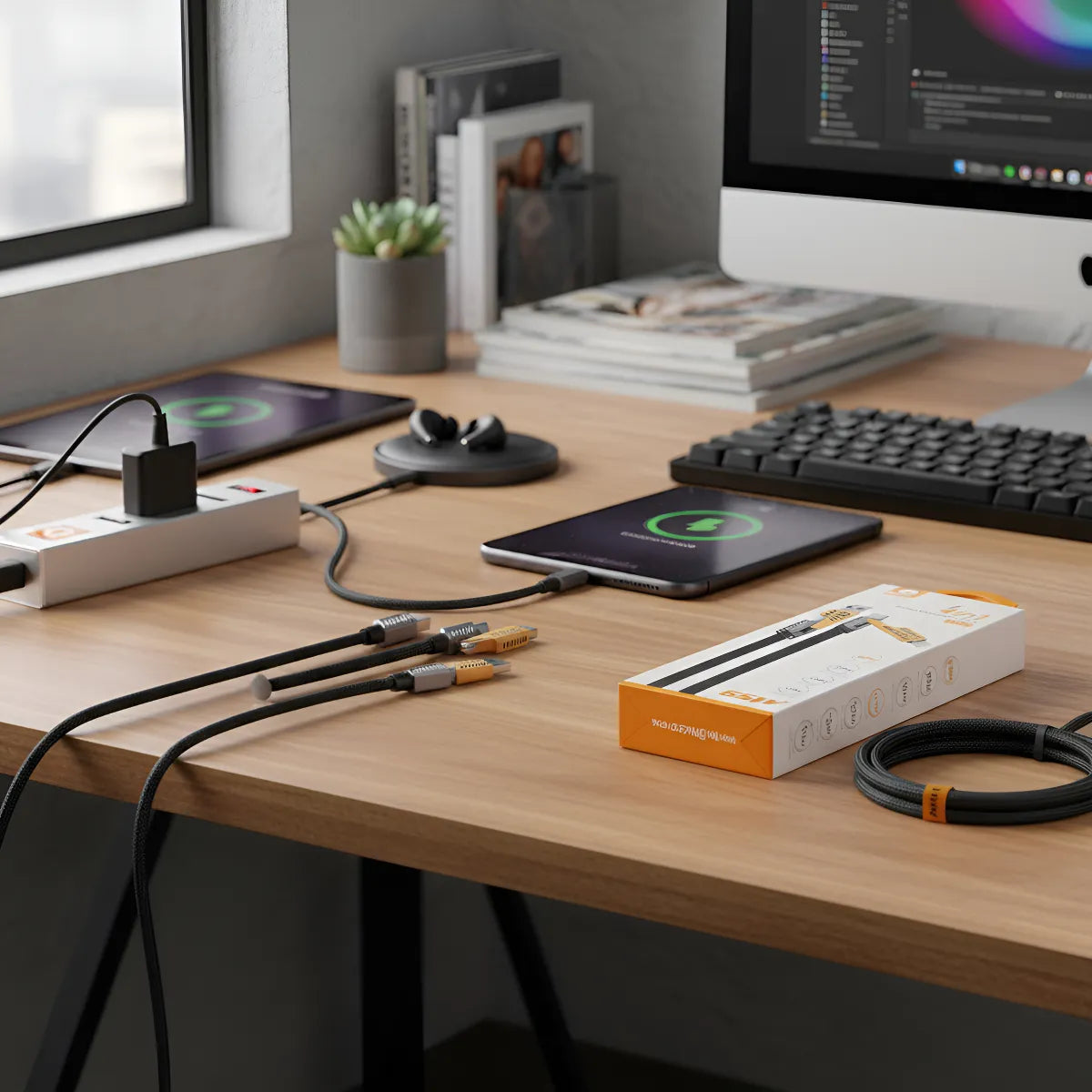 CABLE 4IN1 WUW FAST CHARGING X207 CABLE MALLA