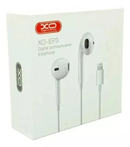 Auriculares XO-EP3 Lightning para iPhone con Micrófono y Sonido Digital
