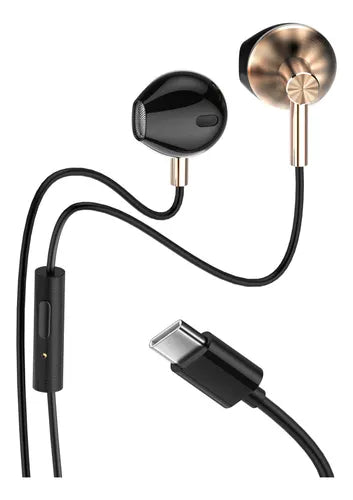 Auriculares LDNIO HP-09C con Micrófono | Tipo-C USB | Sonido Estéreo y Control de Volumen Integrado