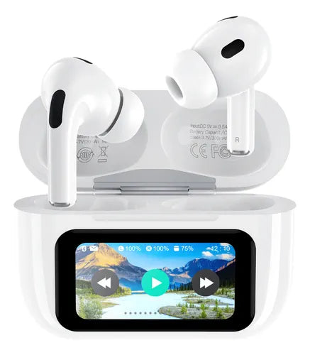 audífonos Bluetooth XO-X36 pro con pantalla LED inteligente, ANC