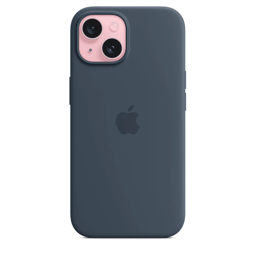 Case silicona gamuzado logo apple for iPhone 14 pro
