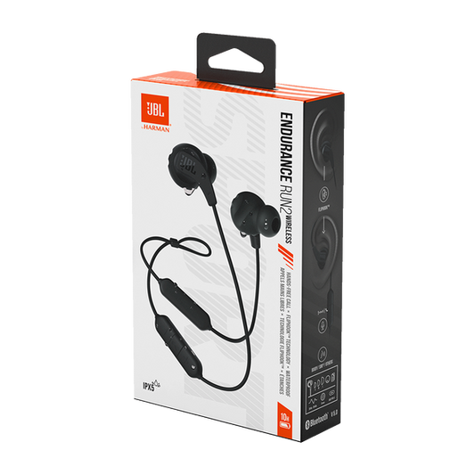 JBL Endurance Run 2 Wireless – Audífonos Deportivos con Bluetooth y Resistencia al Sudor - 10h duracion