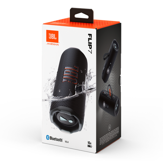 Parlante JBL Harman Flip 7 Bluetooth – Potencia Portátil, Sonido Envolvente, Resistente al Agua IPX7,16 HORAS