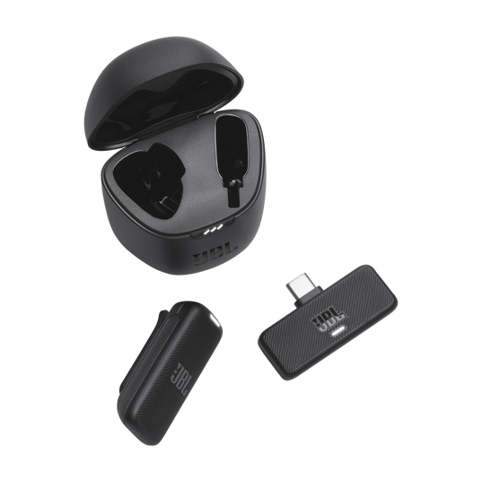 JBL Quantum Stream Wireless USB-C | Micrófono Inalámbrico Profesional hasta 100 Metros
