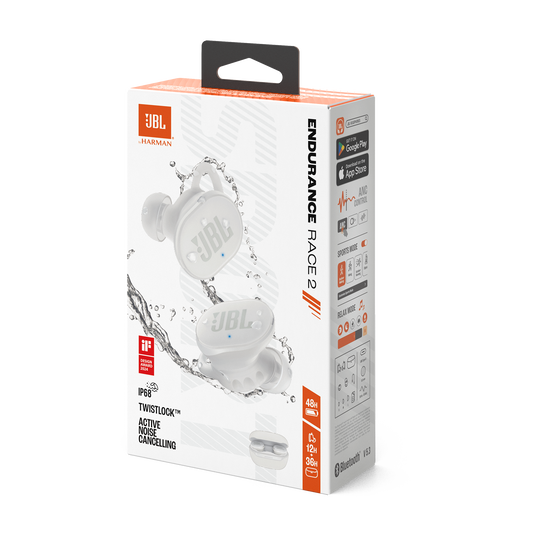 Audífonos TWS JBL Endurance Race 2 – ANC, Resistentes al Agua ip68 y con Hasta 30h de Batería
