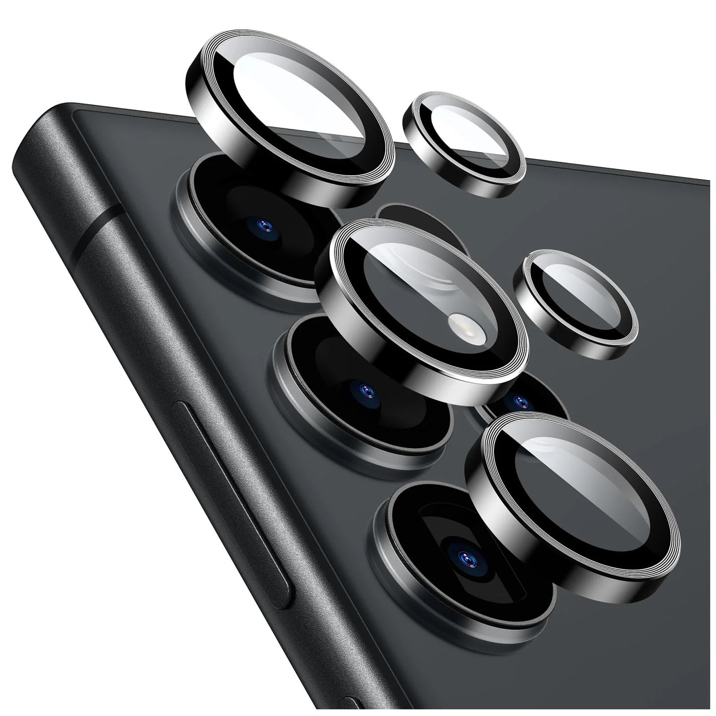 Protector de vidrio para camara lente por lente Samsung s25 ultra