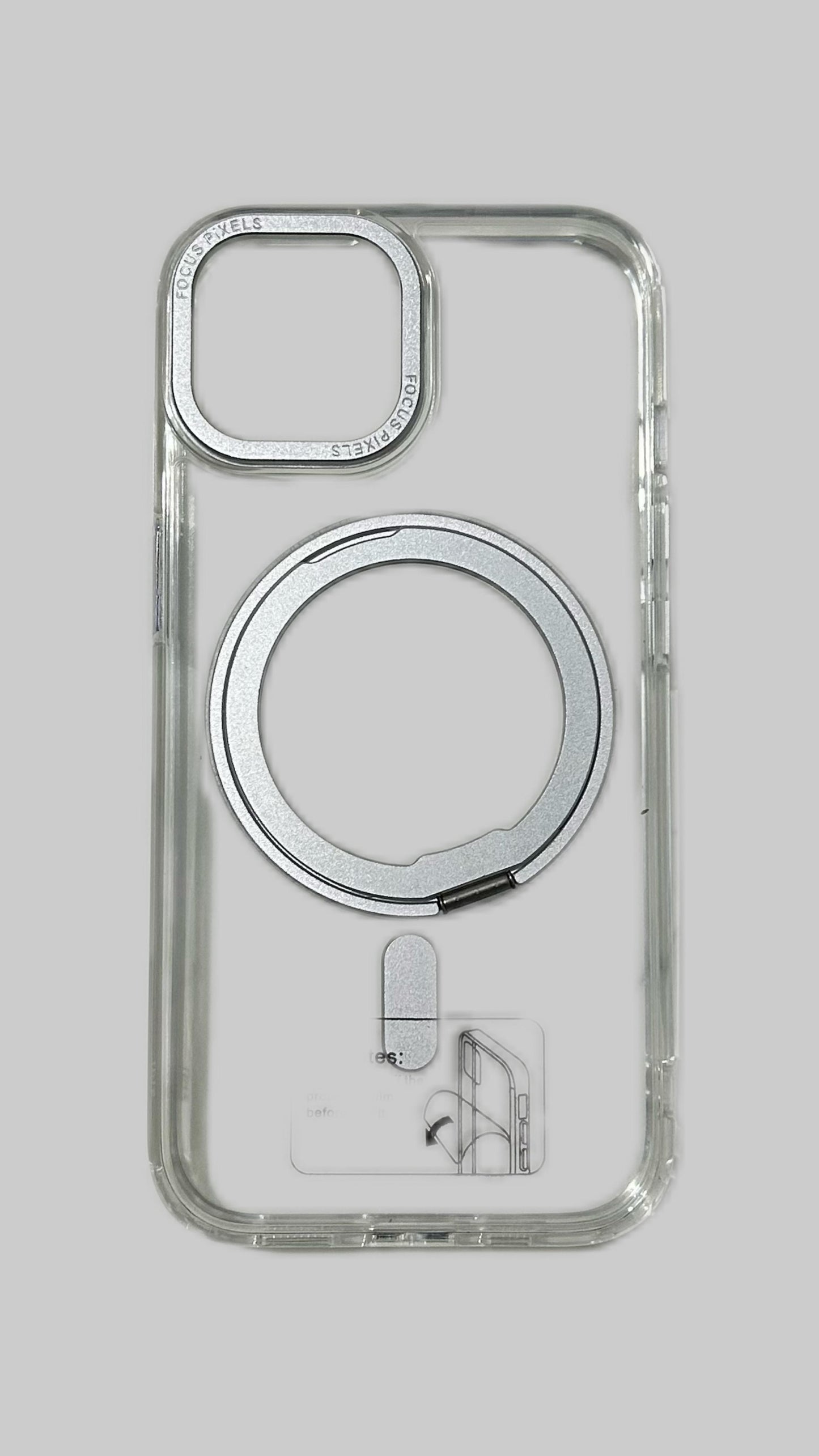 CASE STARLIGHT SHIELD LD|funda con Anillo parante Magsafe iPhone 13/14/15 6.1