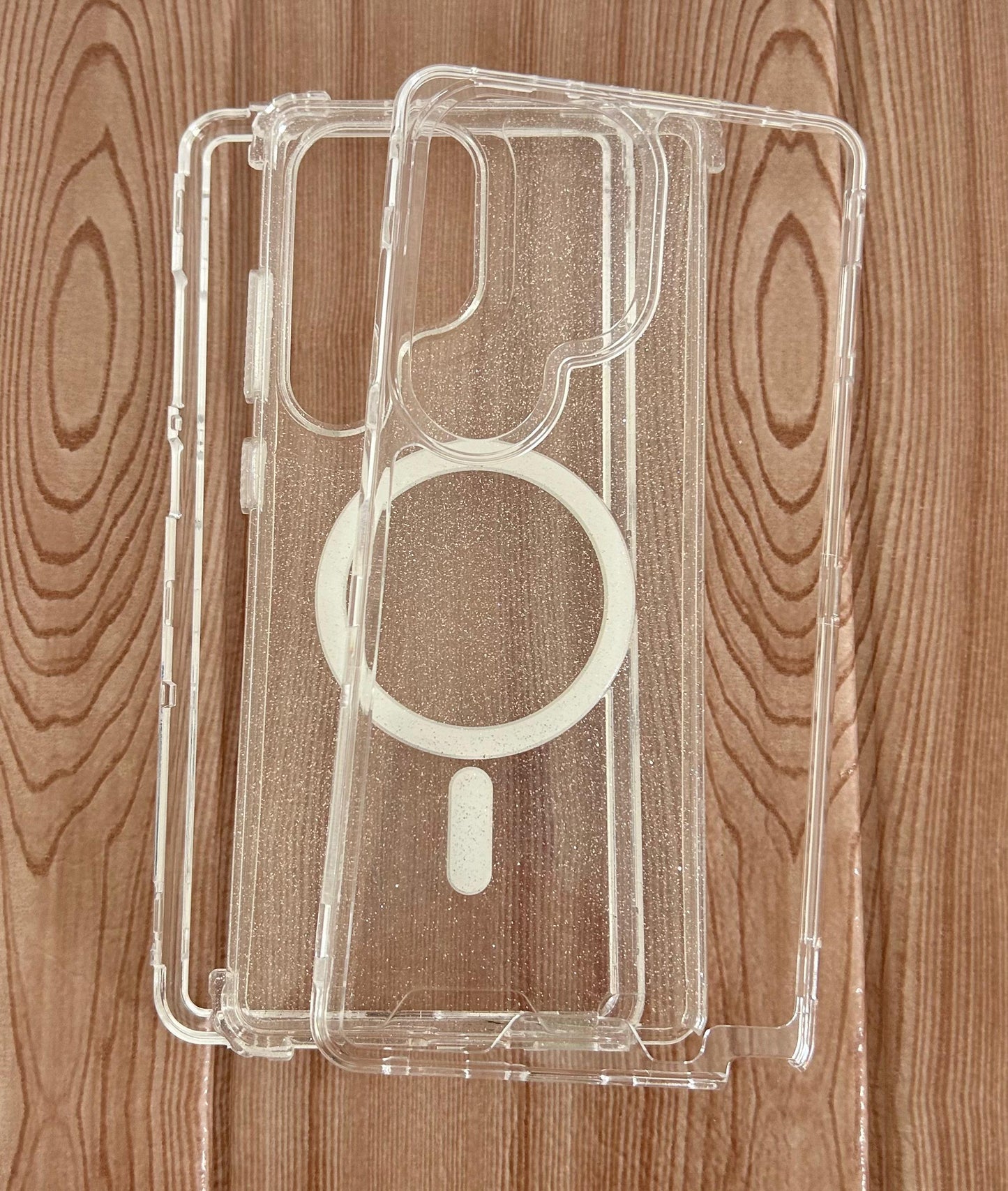 Case 360 3en1 MagSafe brillo escarcha premium iPhone 11 6.1