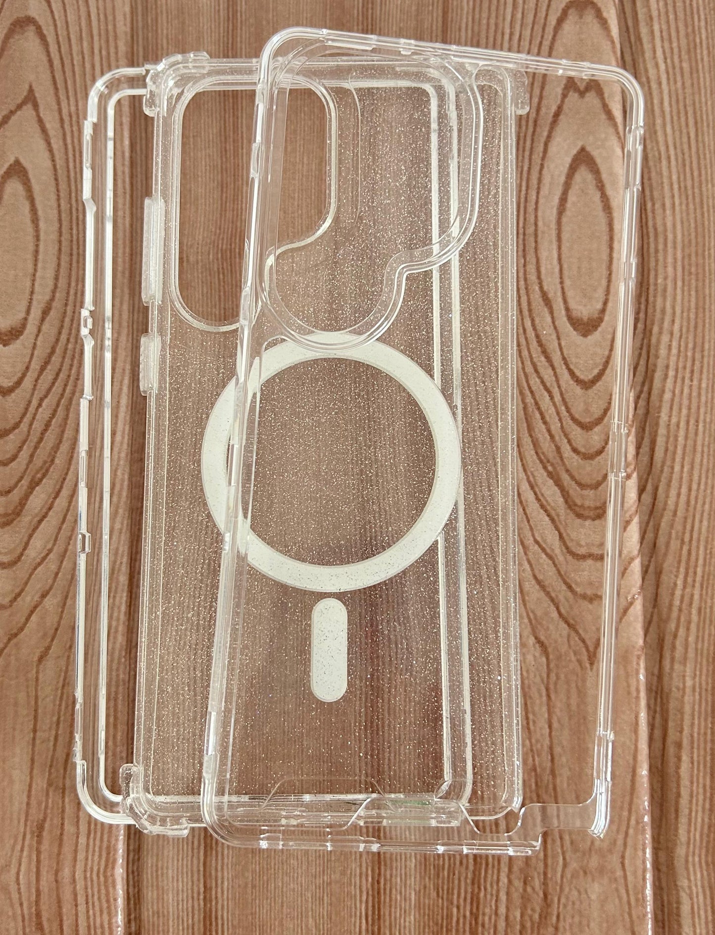 Case 360 3en1 MagSafe brillo escarcha premium iPhone 11 6.1