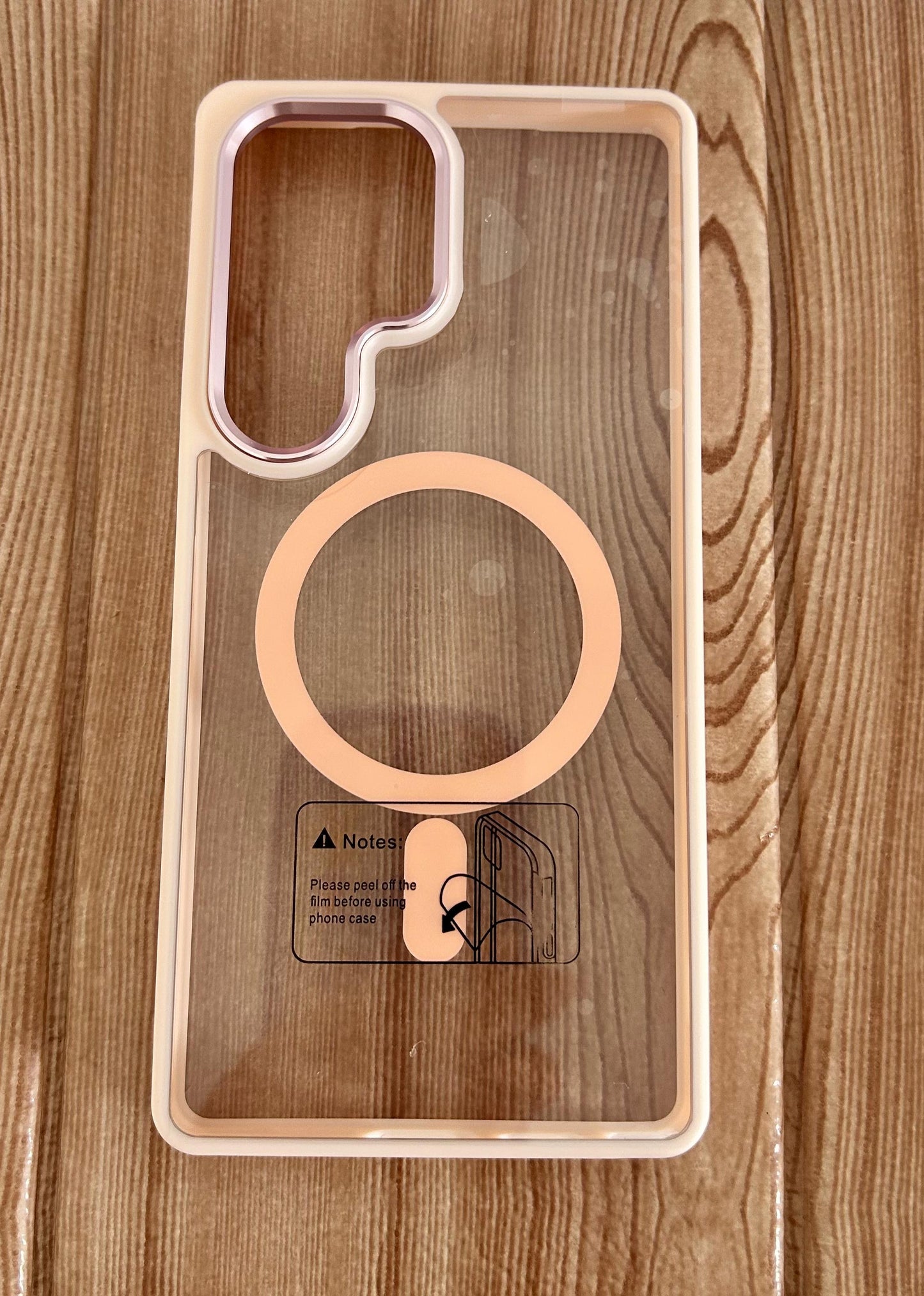 Case MagSafe bordes premium for Samsung s25 ultra