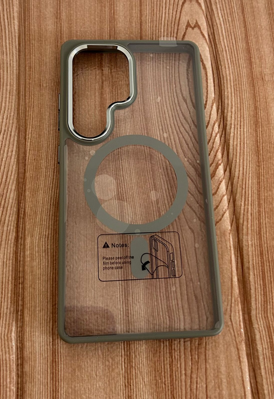 Case MagSafe bordes premium for Samsung s25 ultra