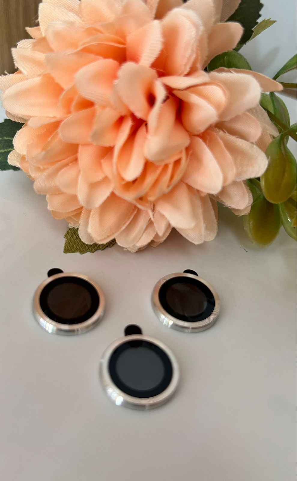 Protector de vidrio para camara lente por lente iPhone 13 pro/13 pro max