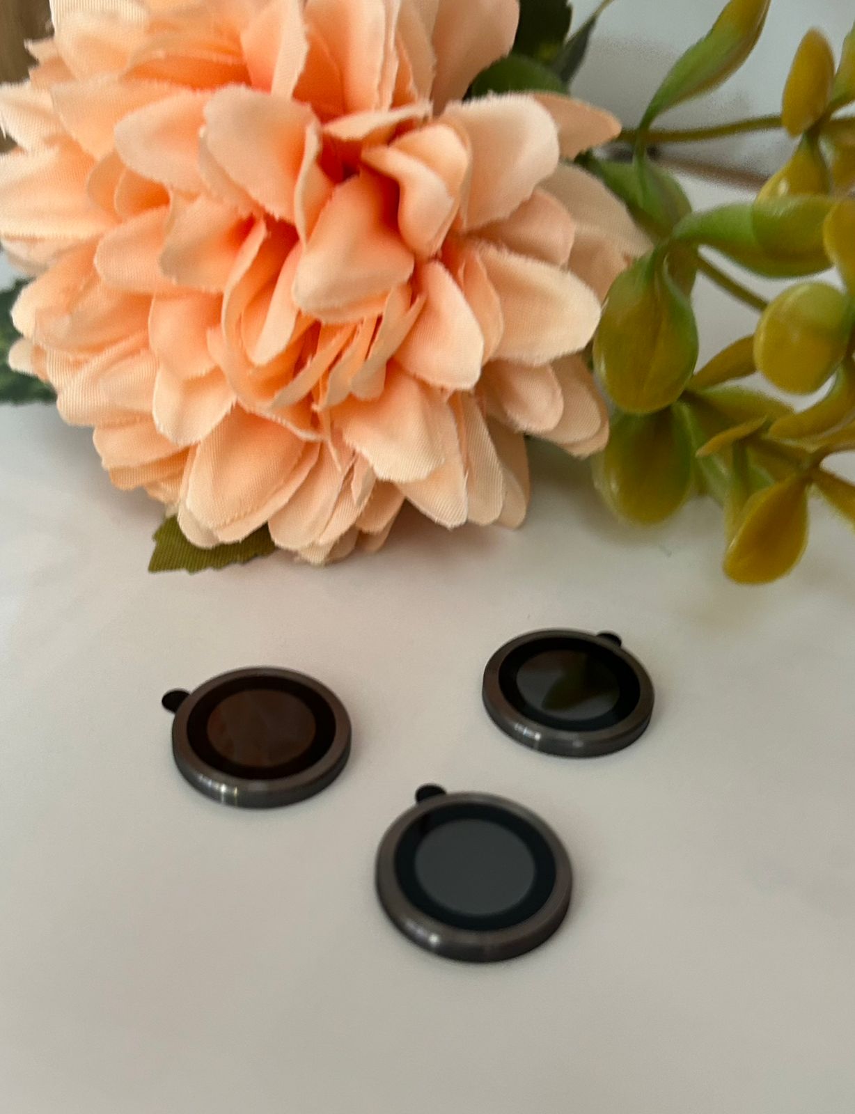Protector de vidrio para camara lente por lente iPhone 13 pro/13 pro max