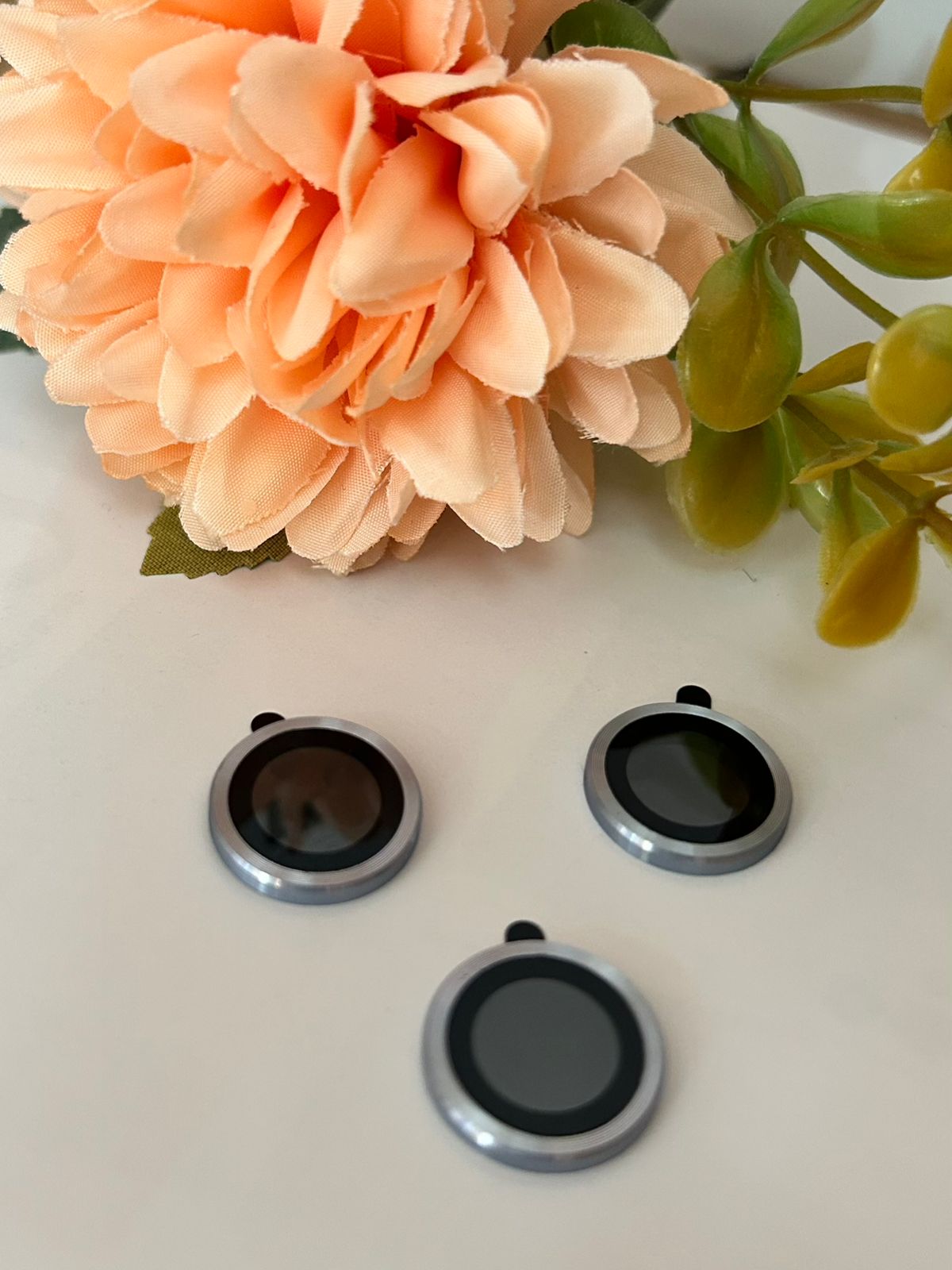 Protector de vidrio para camara lente por lente iPhone 13 pro/13 pro max