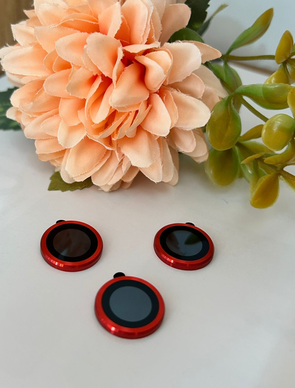 Protector de vidrio para camara lente por lente iPhone 13 pro/13 pro max