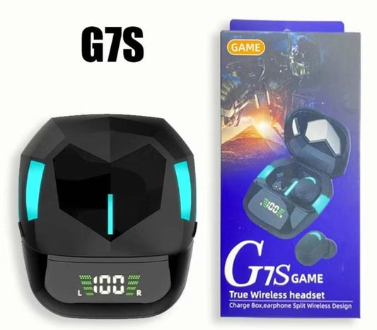 🎧 G7S Game – Audífonos Inalámbricos Gamer con Caja Digital LED
