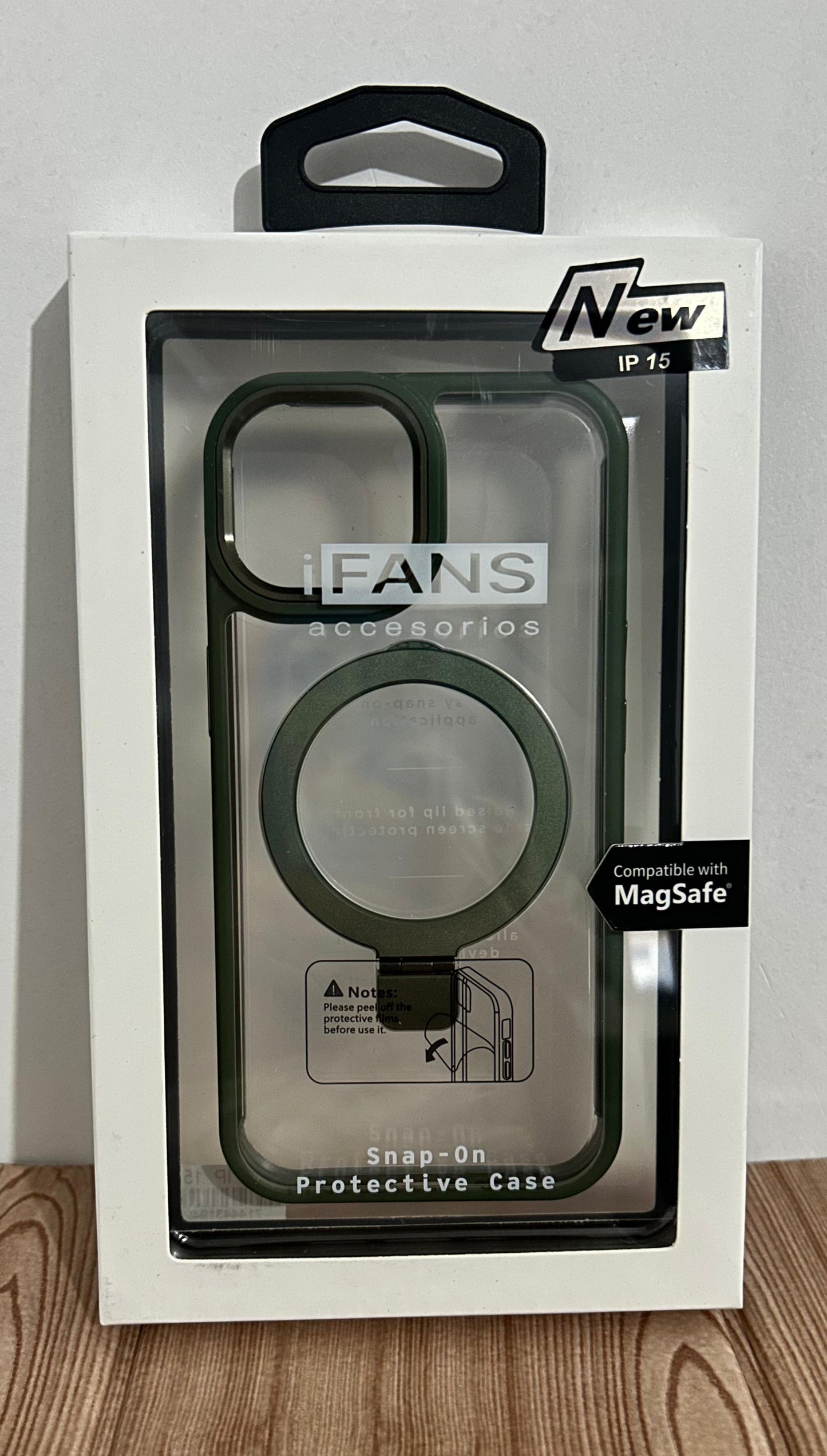 CASE STARLIGHT SHIELD LD|funda con Anillo parante Magsafe iPhone 13/14/15 6.1