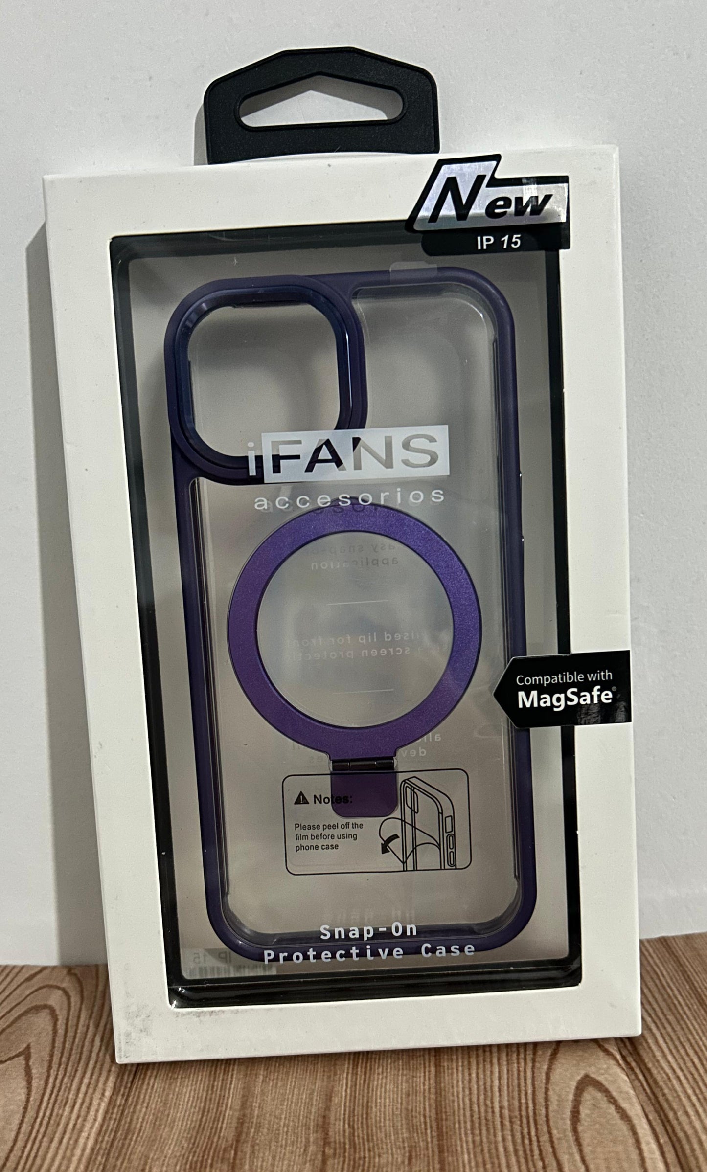 CASE STARLIGHT SHIELD LD|funda con Anillo parante Magsafe iPhone 13/14/15 6.1