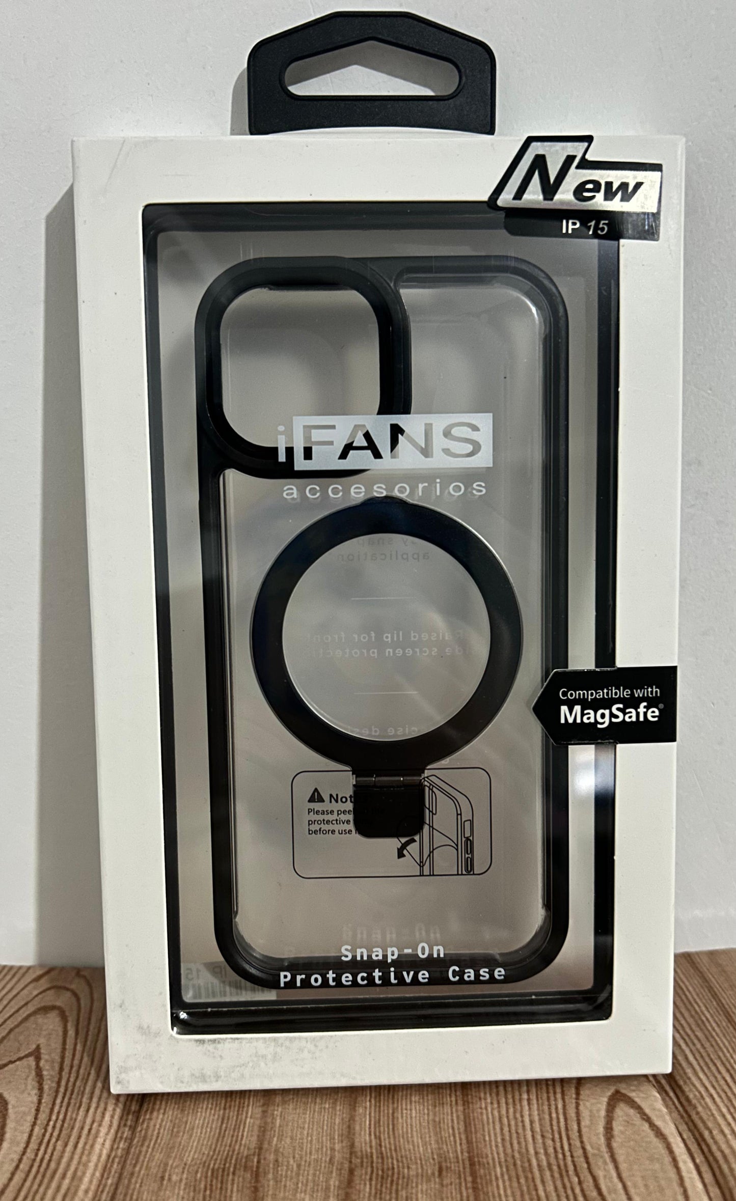 CASE STARLIGHT SHIELD LD|funda con Anillo parante Magsafe iPhone 13/14/15 6.1