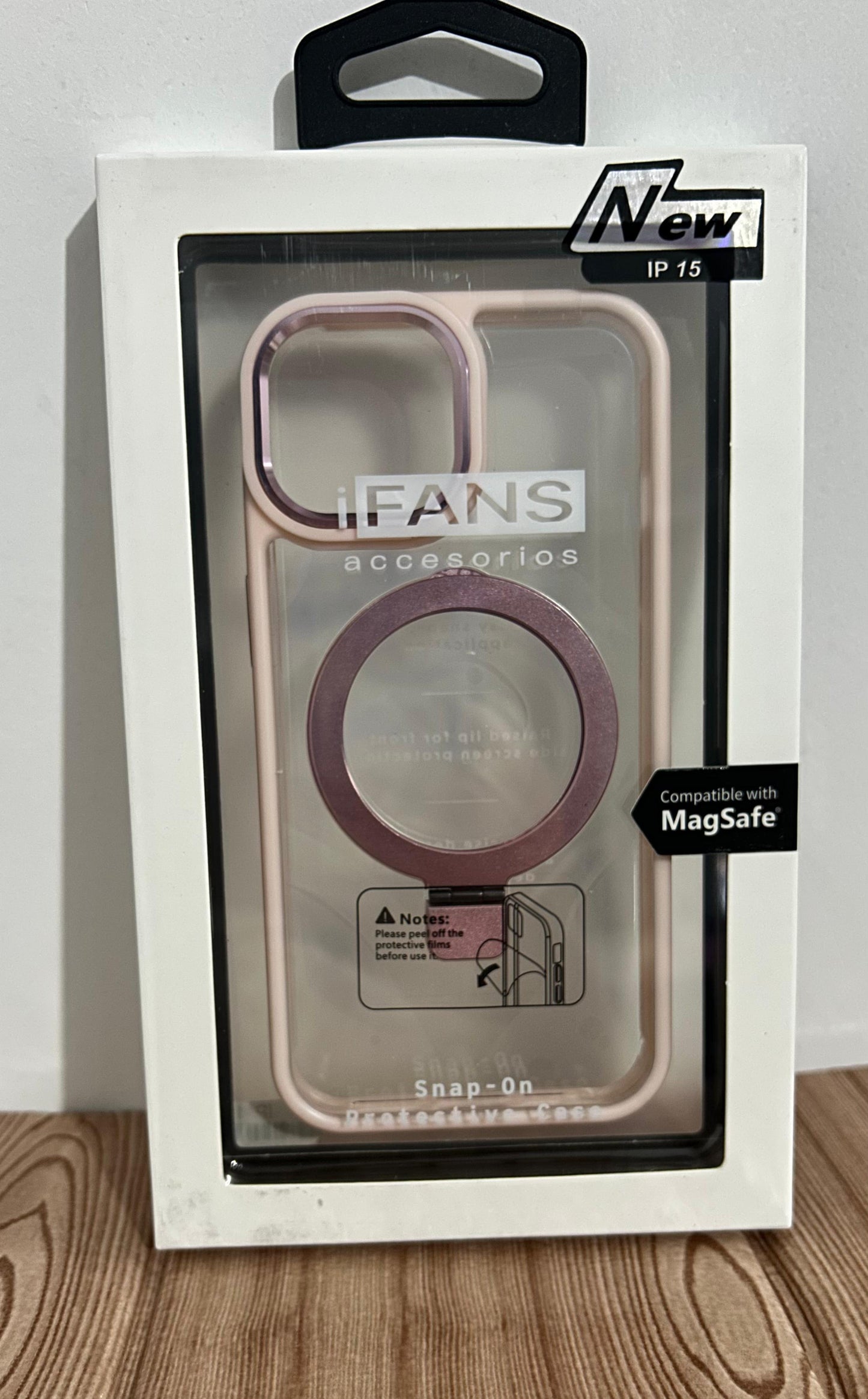 CASE STARLIGHT SHIELD LD|funda con Anillo parante Magsafe iPhone 13/14/15 6.1