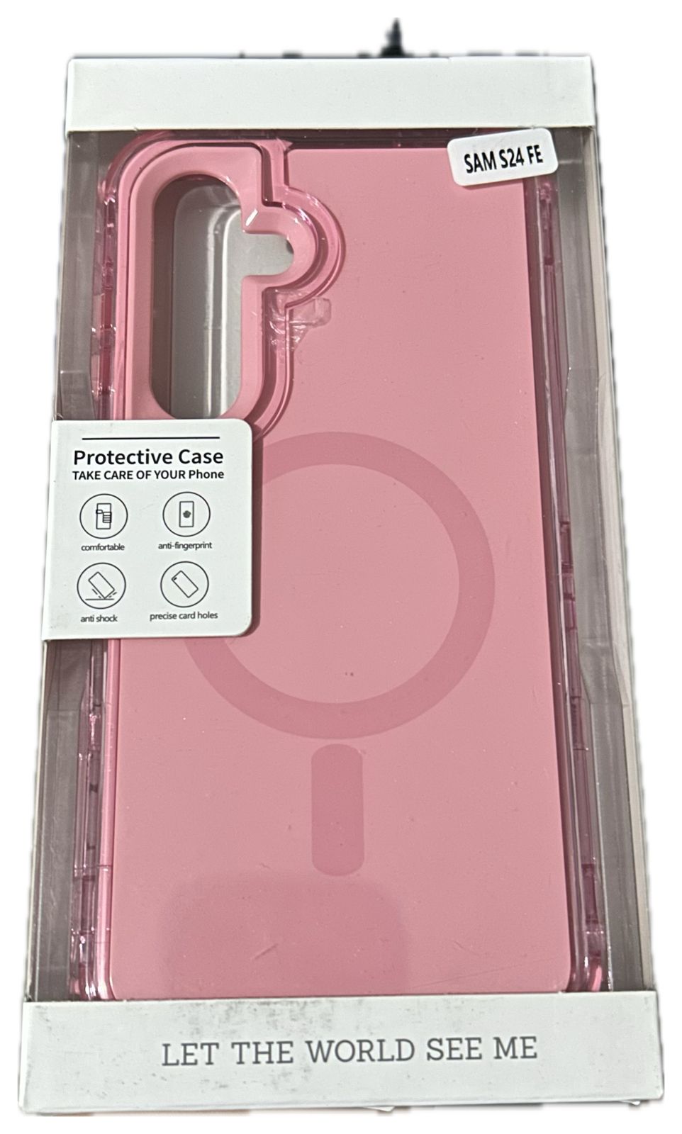 CASE BIRLLO 360 3en1 JELLY MAGASAFE GAMUZADO Samsung s24 fe