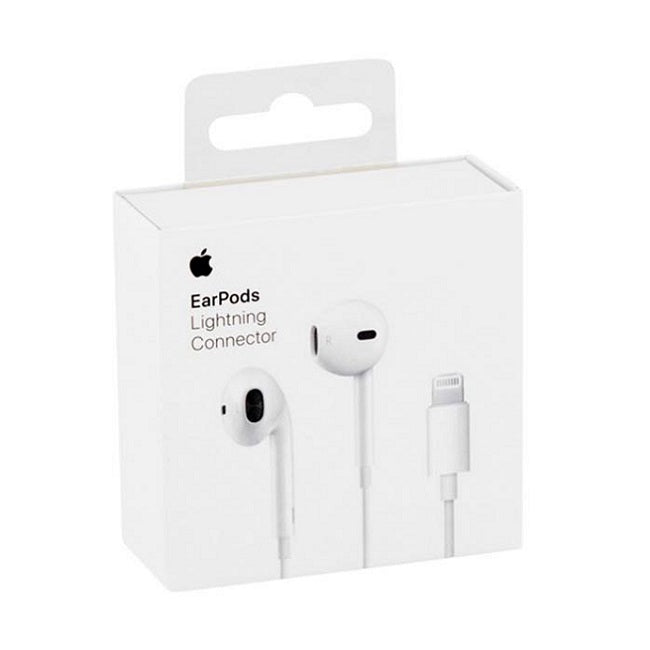 Apple EarPods Lightning | Auriculares Originales con Control y Micrófono para iPhone