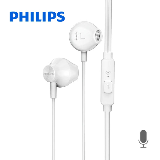 Audífonos Philips TAUE101 1000 Series jack 3.5 con Micrófono – Diseño Tipo Earbud y Control Integrado
