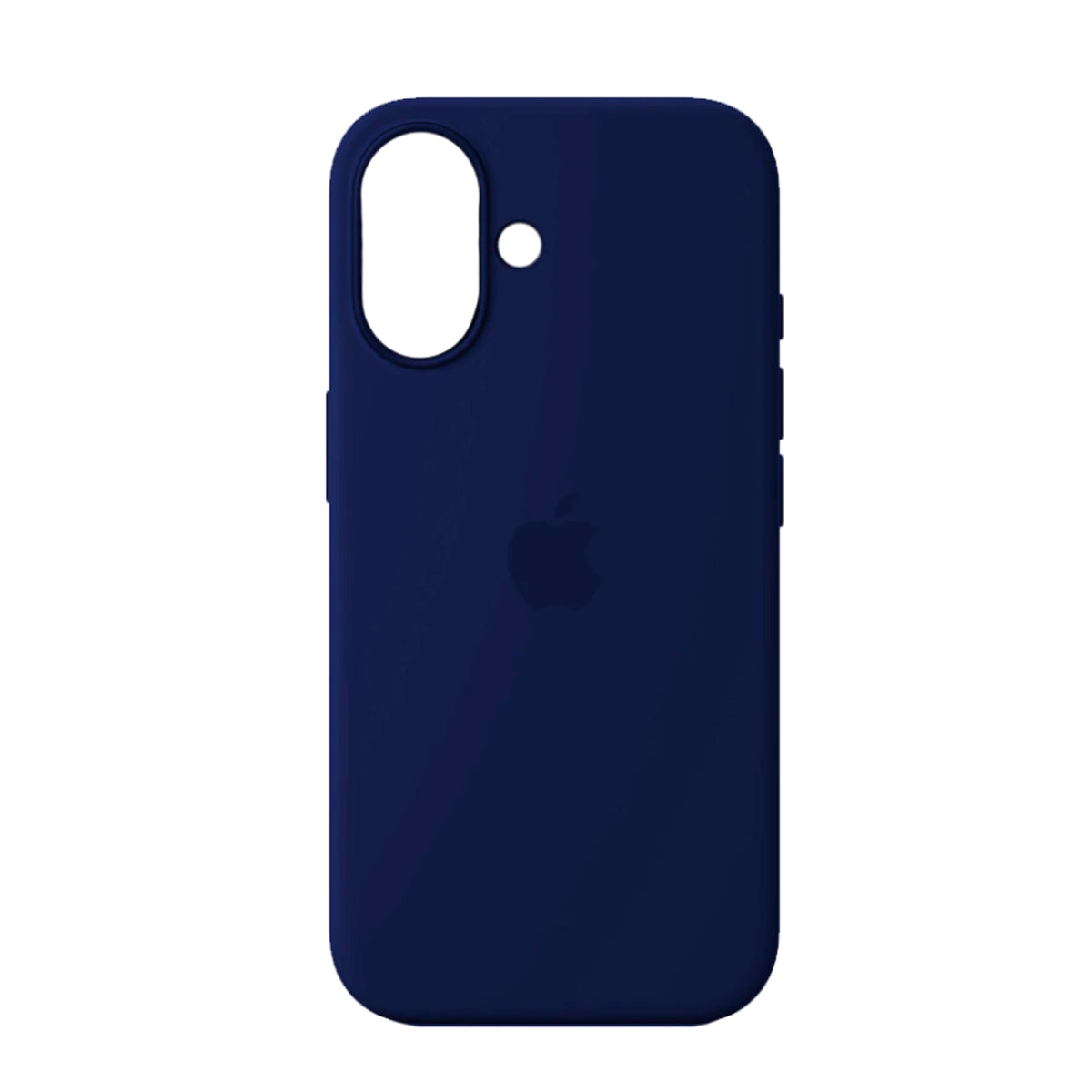 Case silicona gamuzado logo apple for iPhone 16 plus