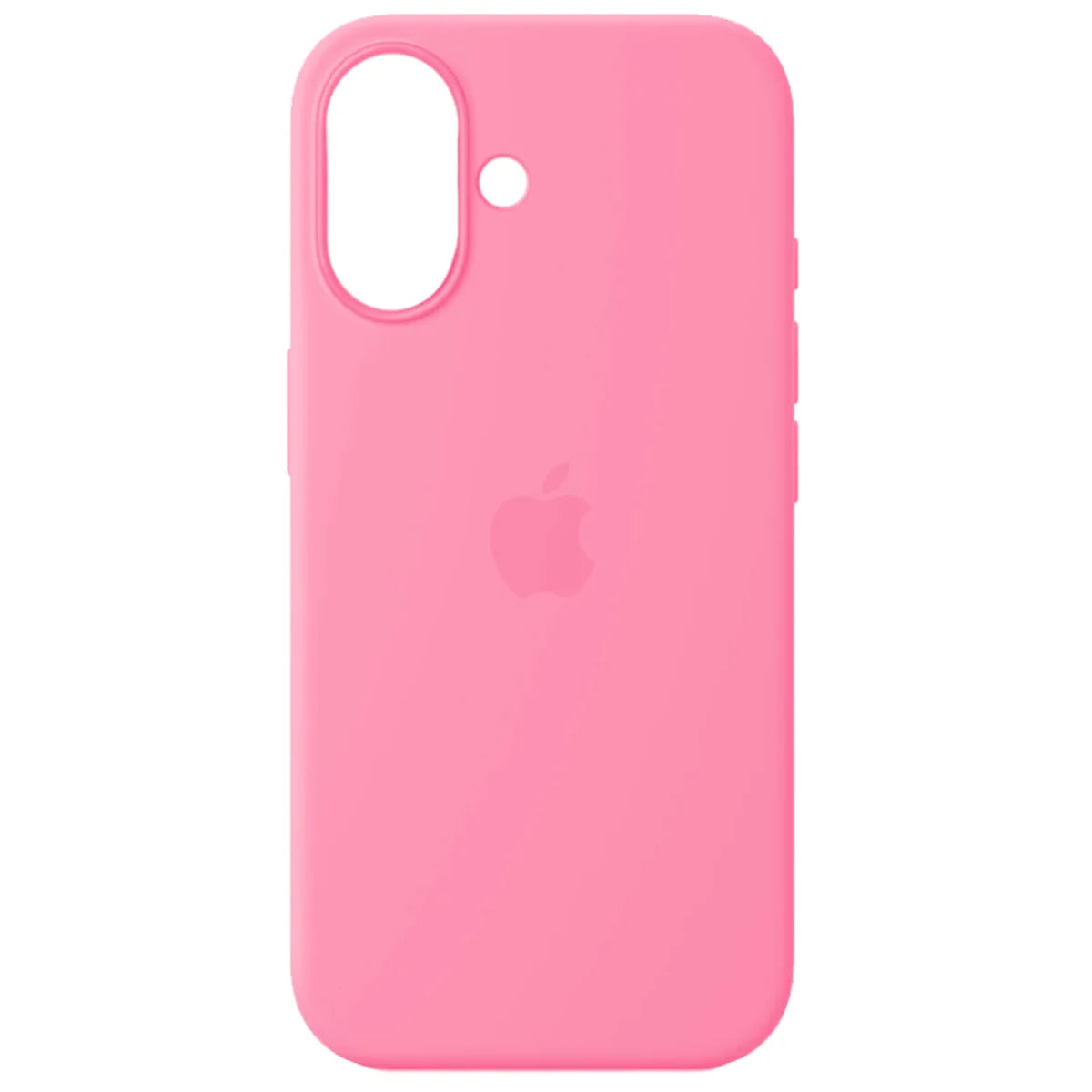 Case silicona gamuzado logo apple for iPhone 16 plus