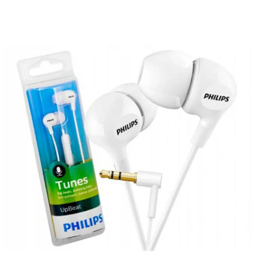 Audífonos Philips SHE3555 jack 3.5 UpBeat con Micrófono – Sonido Potente y Graves Profundos