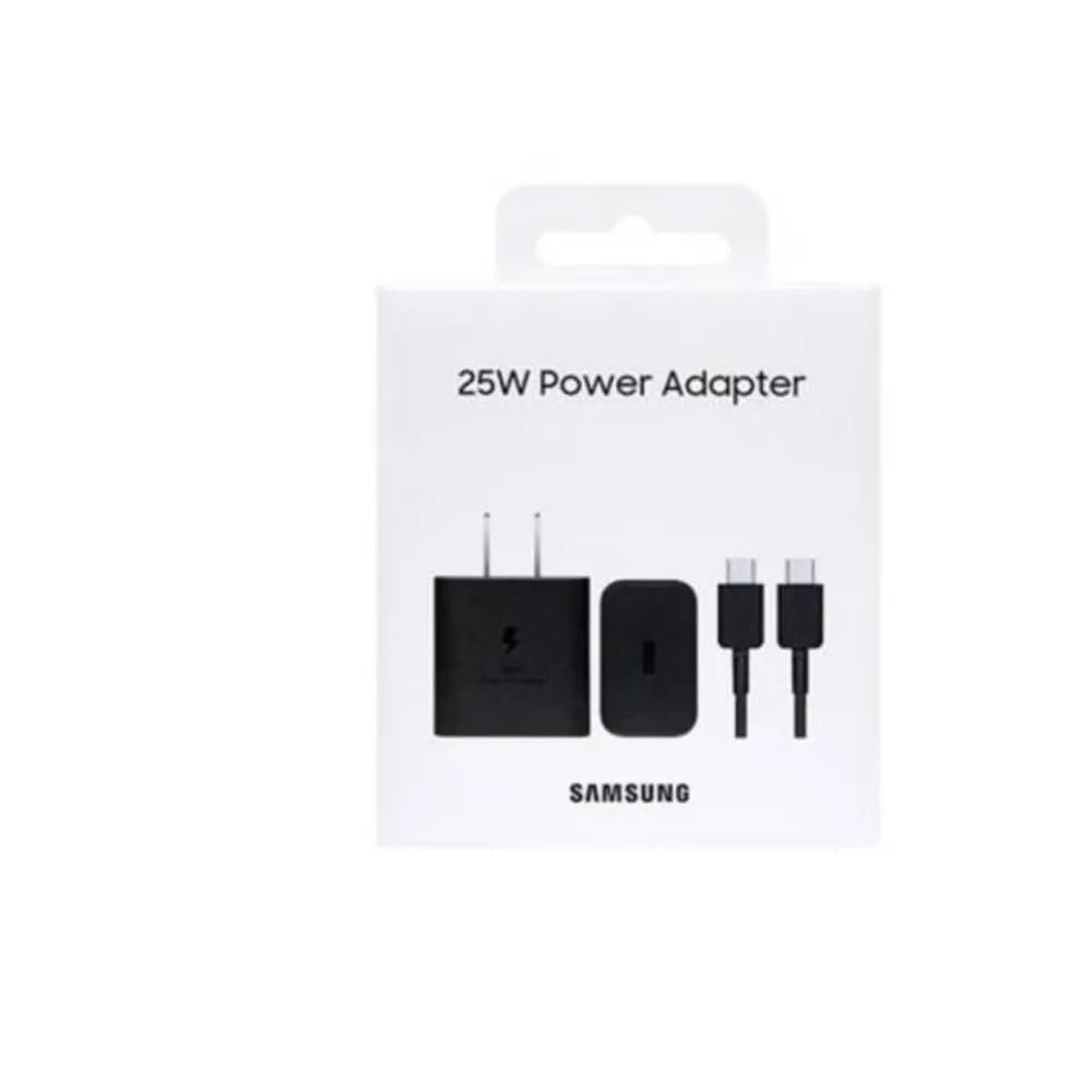 Cargador Samsung Original 25W con Cable USB-C | Carga Rápida y Segura