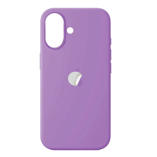 Case silicona gamuzado logo apple for iPhone 14 pro max