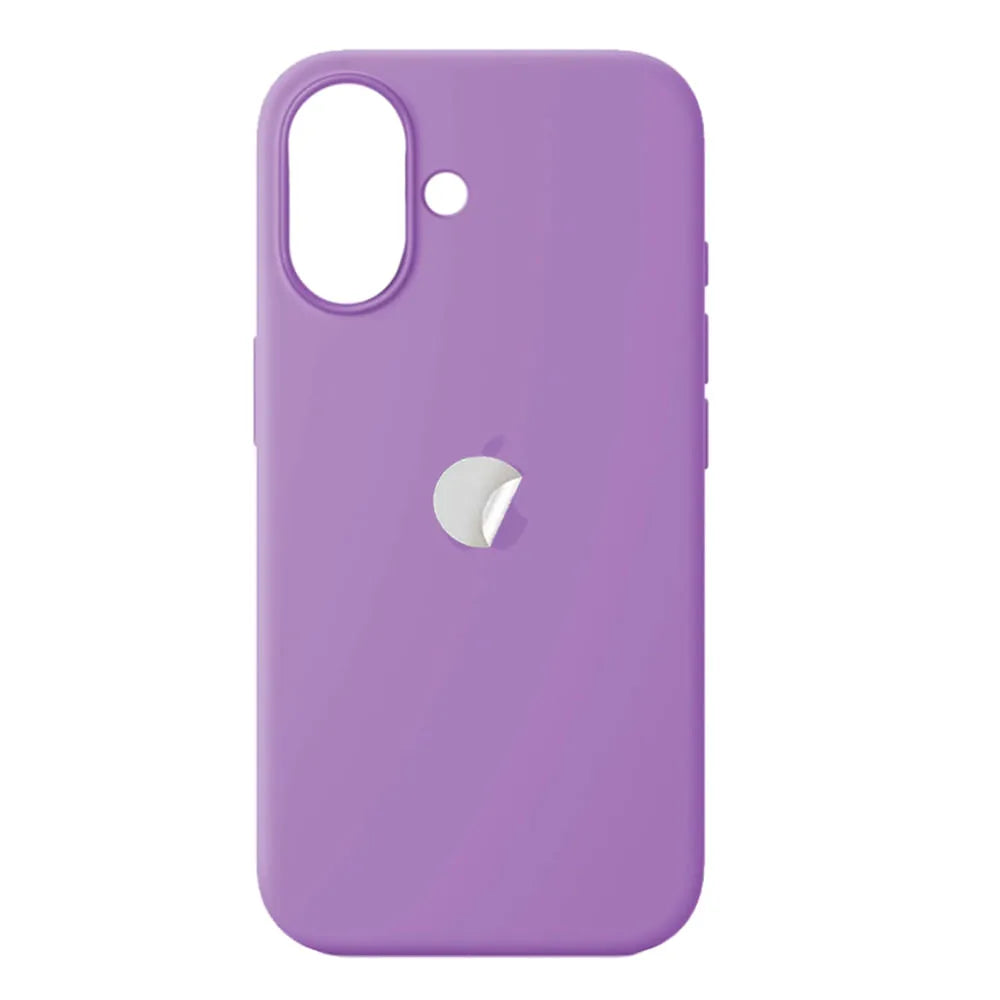 Case silicona gamuzado logo apple for iPhone 11 6.1