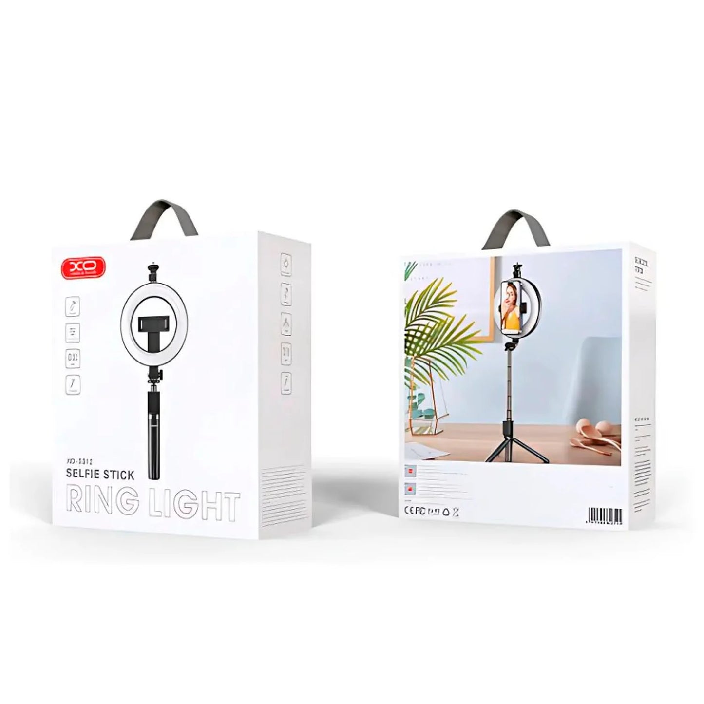 Aro de Luz con Trípode y Selfie Stick XO-ss12 con control remoto