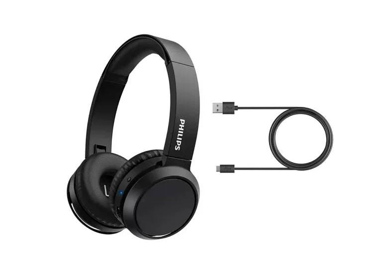Audífonos vincha Inalámbricos Philips 4000 Series TAH4205– Sonido Envolvente con Bass Potente y Diseño Compacto
