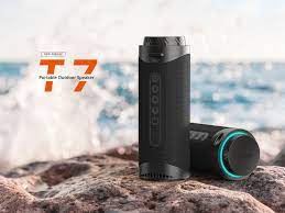 Bocina Tronsmart T7 – Sonido 360°, 30W de Potencia, IPX7, Luces RGB, 24h de Reproducción y Bluetooth 5.3