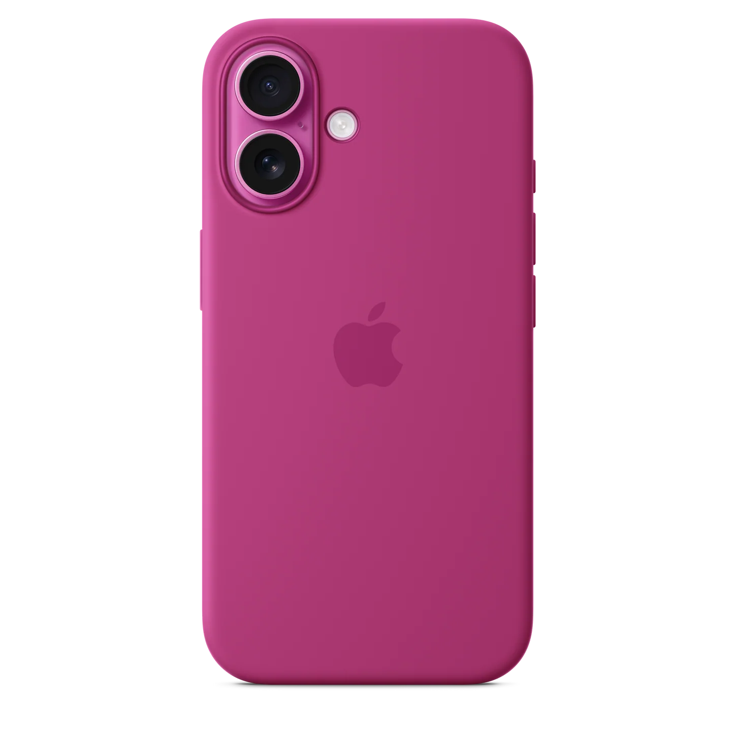 Case silicona gamuzado logo apple for iPhone 16 plus