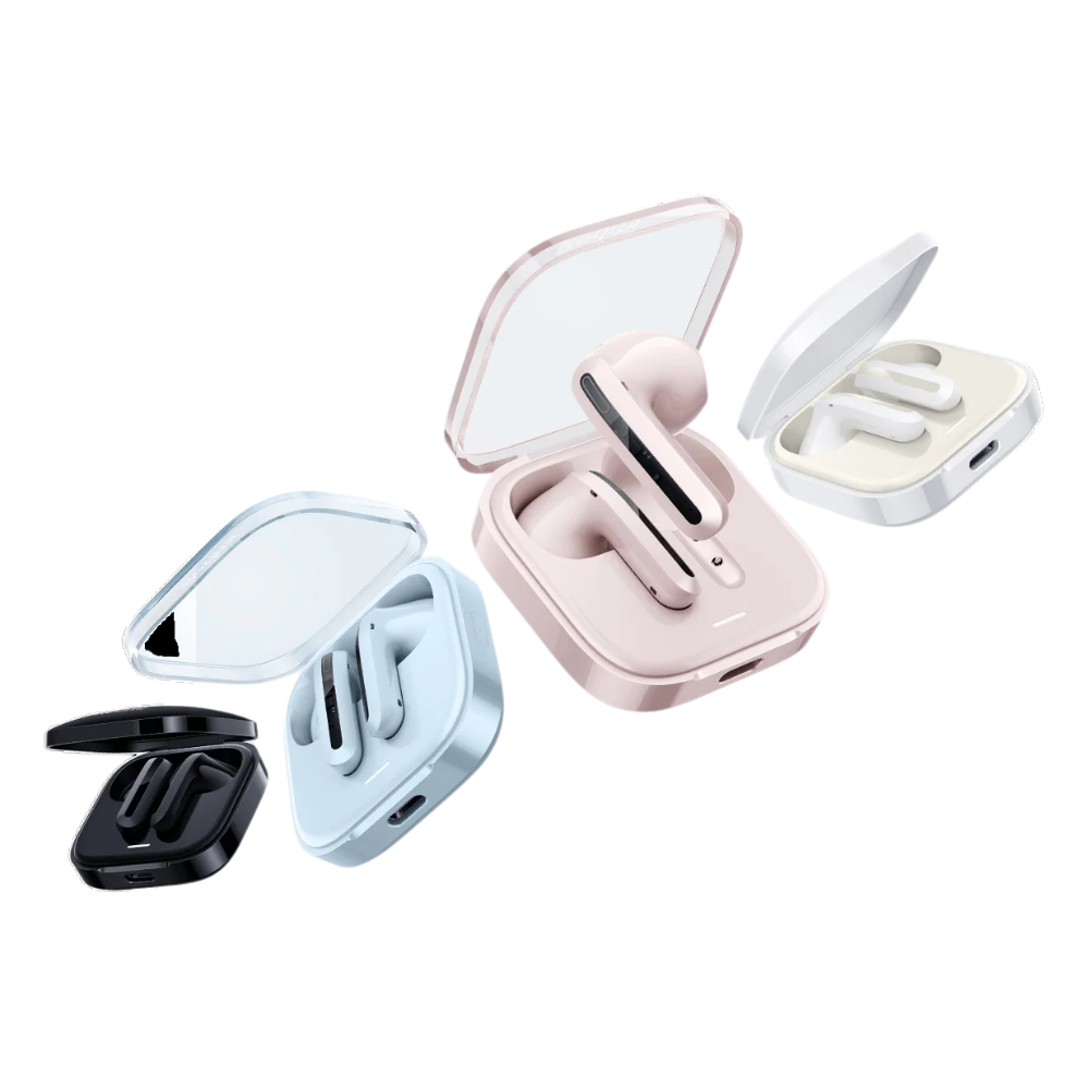 Xiaomi Redmi Buds 6 Active | Auriculares Inalámbricos con Diseño Semi-In-Ear y Estuche Transparente