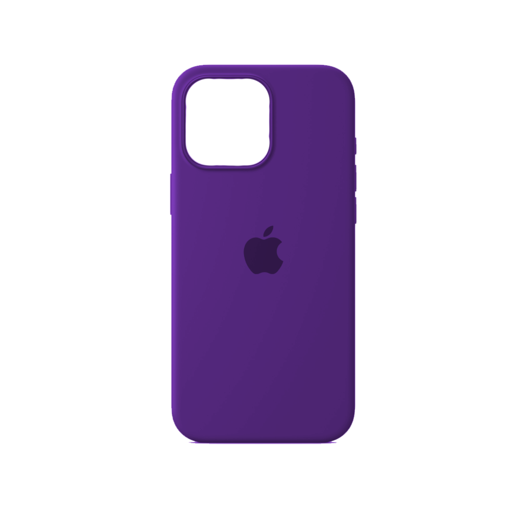 Case silicona gamuzado logo apple for iPhone 14 pro