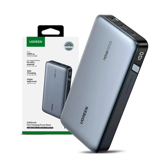 🔋 Power Bank UGREEN 25000mAh 145W – Carga Rápida y Potente