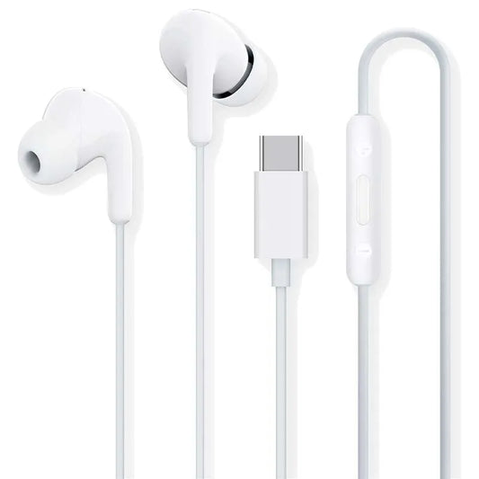 Xiaomi Type-C Earphones | Auriculares con Cable y Conector USB-C | Sonido Estéreo y Micrófono Integrado