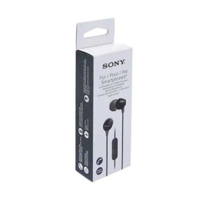 Audífonos Sony MDR-EX15AP con Micrófono – Sonido Nítido, Diseño In-Ear Cómodo y Cable Antienredos