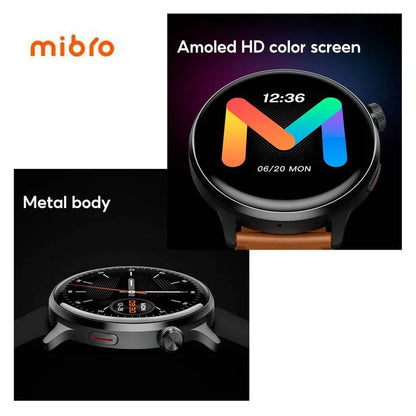 Mibro Lite 2 – Smartwatch AMOLED 1.3″ con Llamadas Bluetooth – 2 ATM | Android & iPhone | Batería hasta 12 días