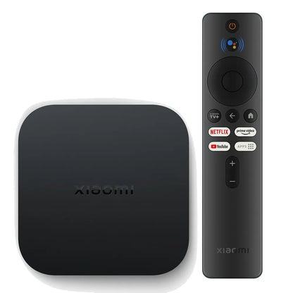 Xiaomi TV Box S 4K Ultra HD | Google TV + Control Remoto Inteligente por vox